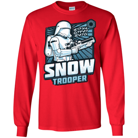 T-Shirts Red / S Snowtrooper Men's Long Sleeve T-Shirt