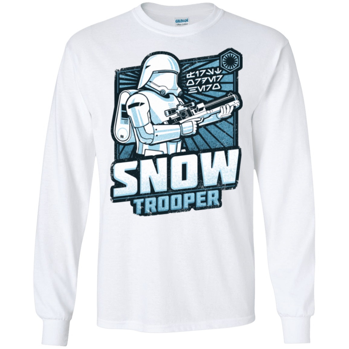 T-Shirts White / S Snowtrooper Men's Long Sleeve T-Shirt