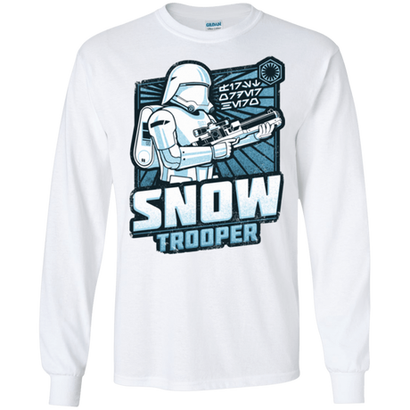 T-Shirts White / S Snowtrooper Men's Long Sleeve T-Shirt