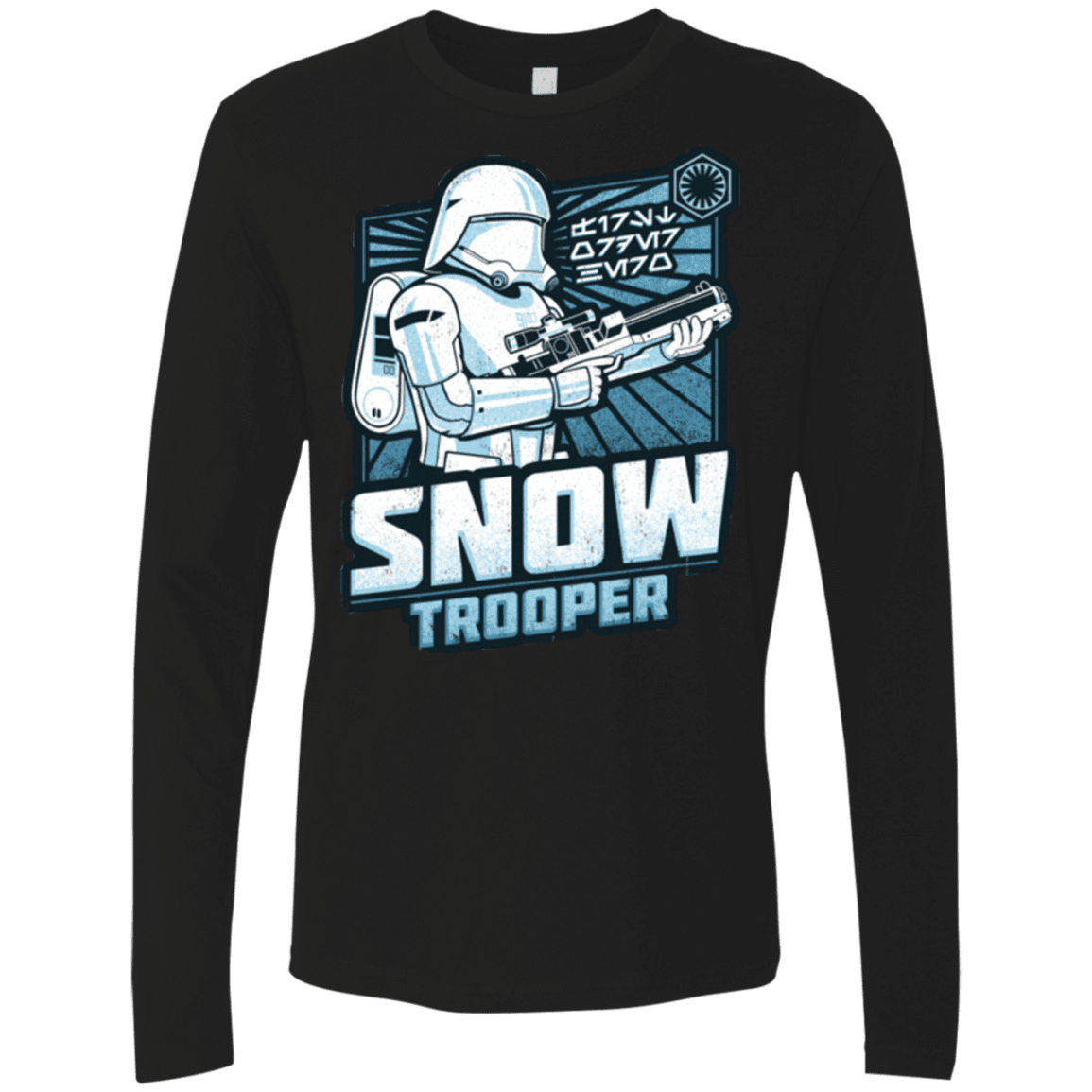 T-Shirts Black / S Snowtrooper Men's Premium Long Sleeve