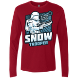 T-Shirts Cardinal / S Snowtrooper Men's Premium Long Sleeve