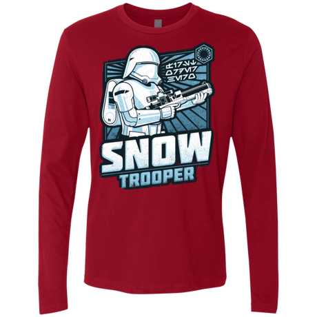 T-Shirts Cardinal / S Snowtrooper Men's Premium Long Sleeve