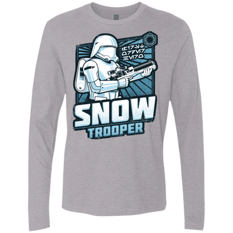 T-Shirts Heather Grey / S Snowtrooper Men's Premium Long Sleeve