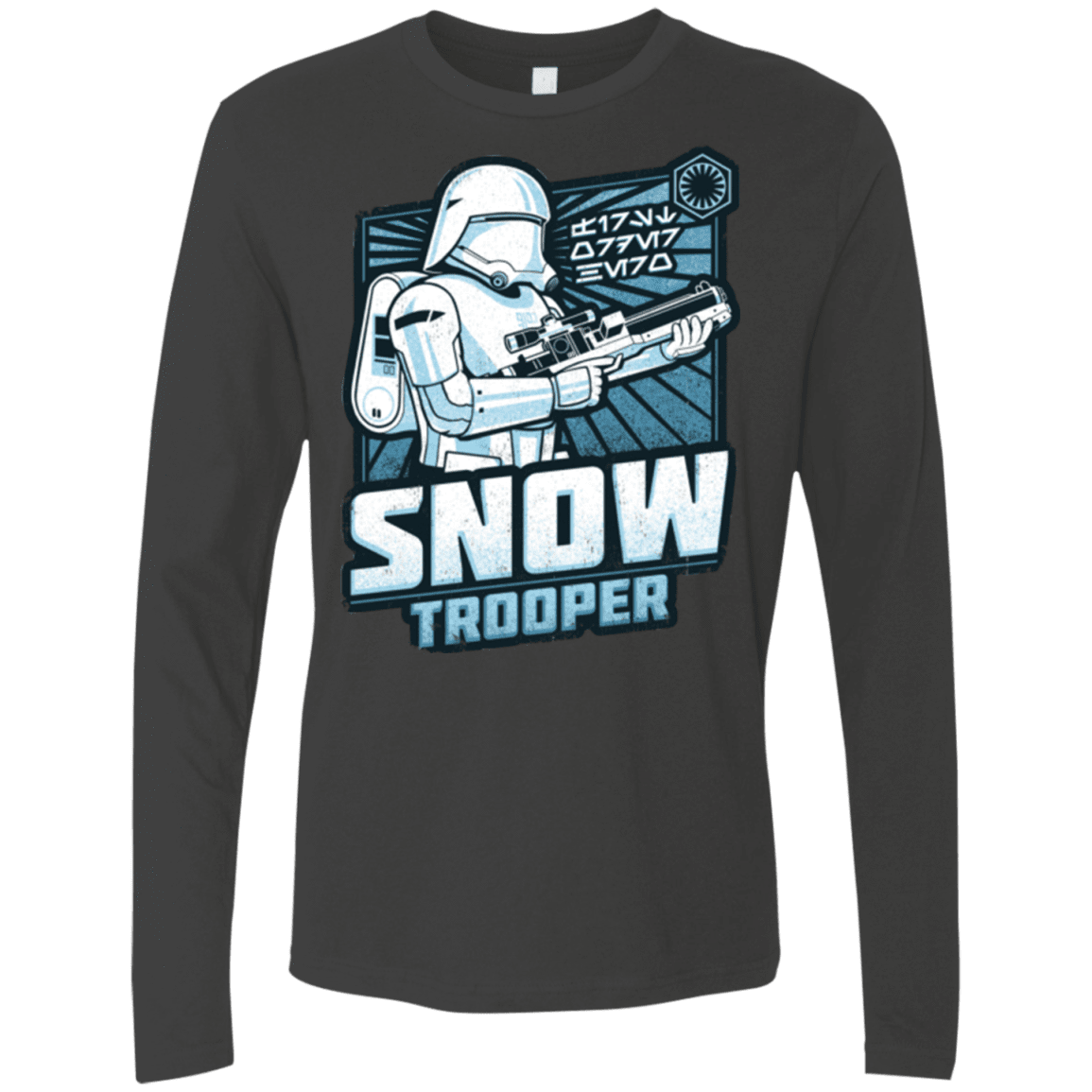 T-Shirts Heavy Metal / S Snowtrooper Men's Premium Long Sleeve