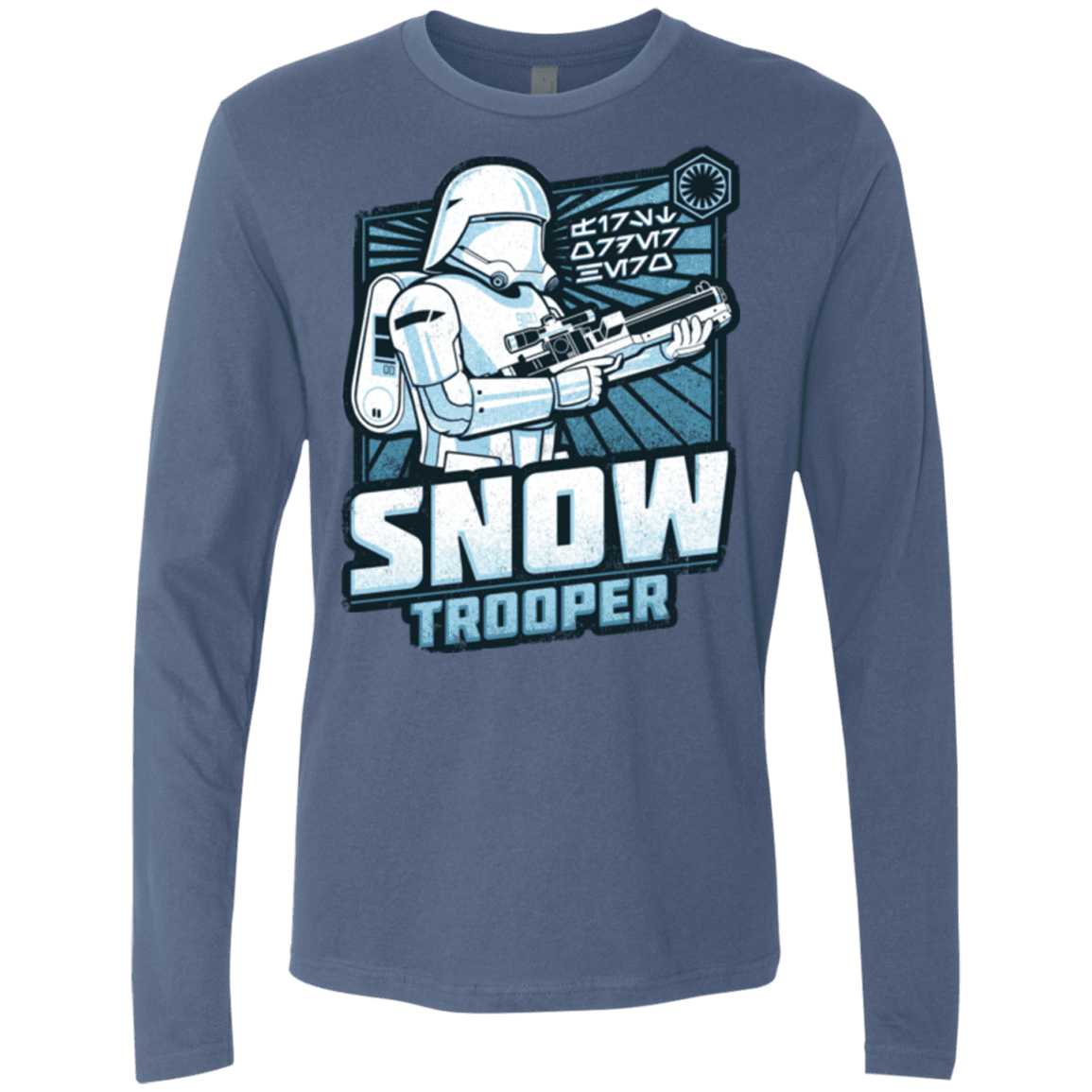 T-Shirts Indigo / S Snowtrooper Men's Premium Long Sleeve