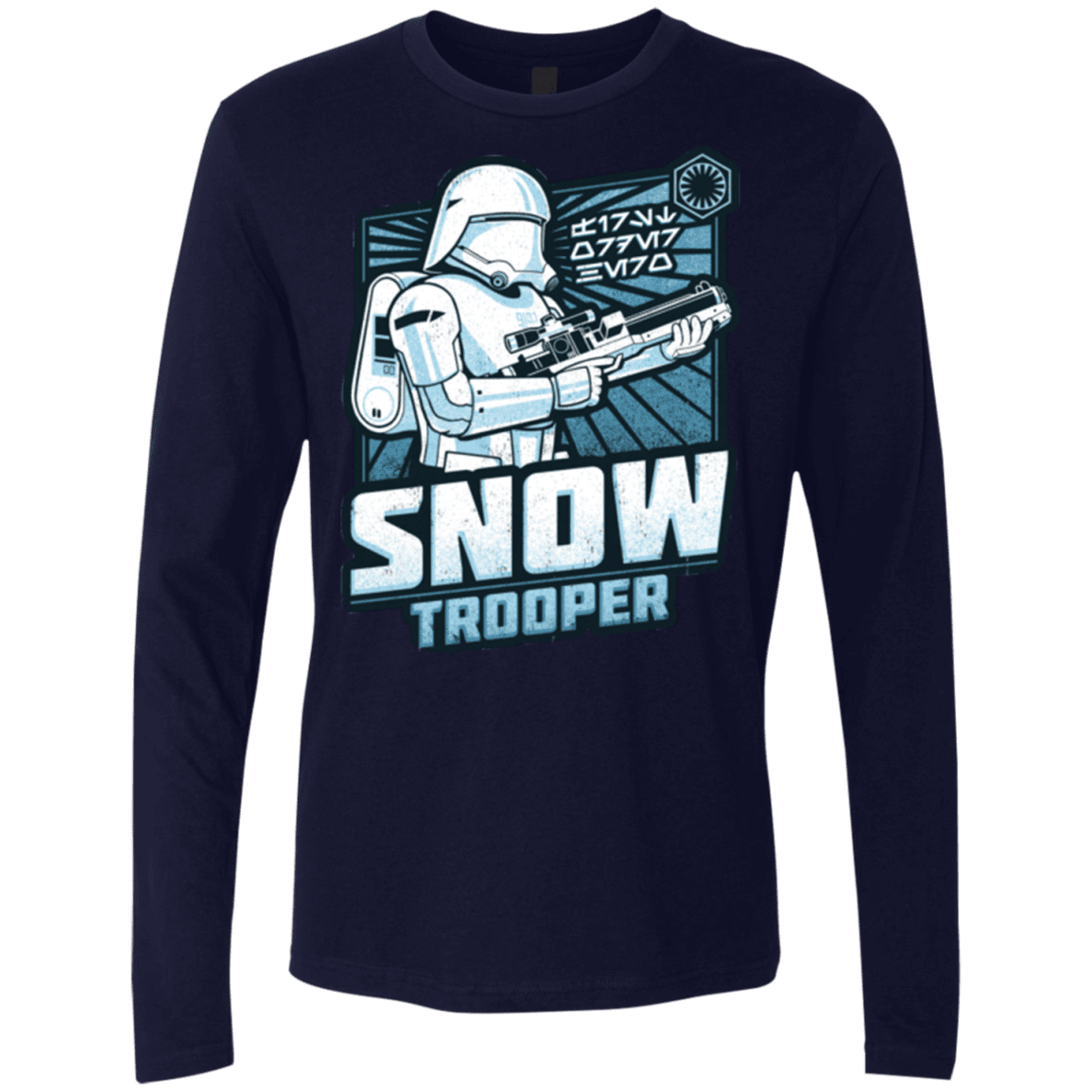 T-Shirts Midnight Navy / S Snowtrooper Men's Premium Long Sleeve