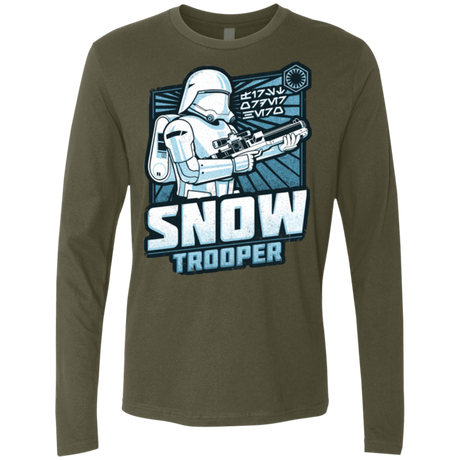 T-Shirts Military Green / S Snowtrooper Men's Premium Long Sleeve