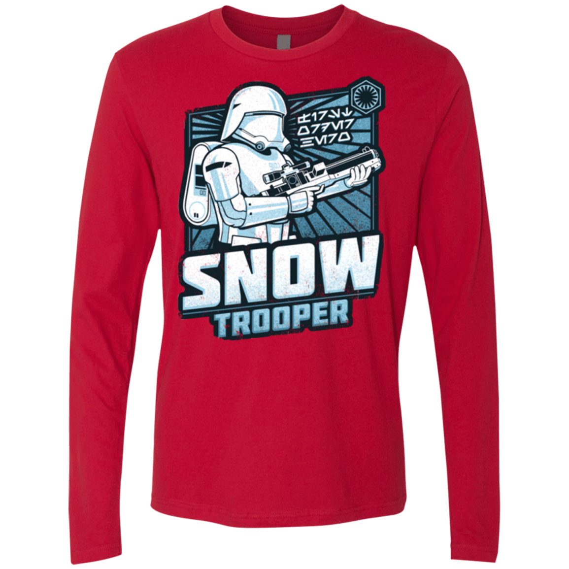 T-Shirts Red / S Snowtrooper Men's Premium Long Sleeve