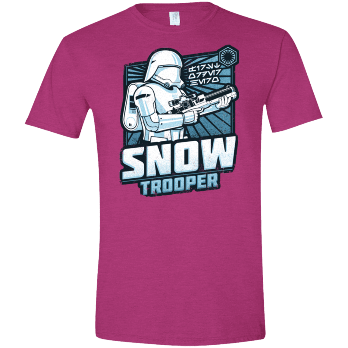 T-Shirts Antique Heliconia / S Snowtrooper Men's Semi-Fitted Softstyle