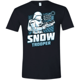 T-Shirts Black / X-Small Snowtrooper Men's Semi-Fitted Softstyle