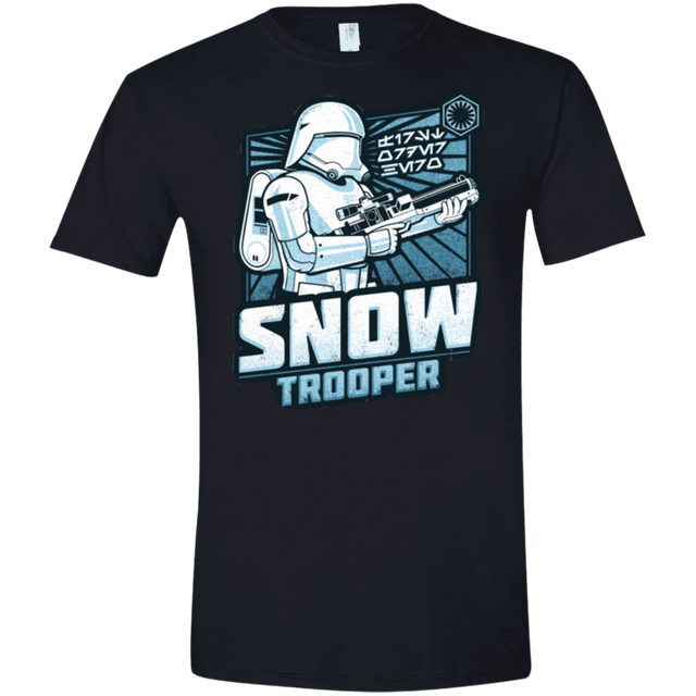 T-Shirts Black / X-Small Snowtrooper Men's Semi-Fitted Softstyle