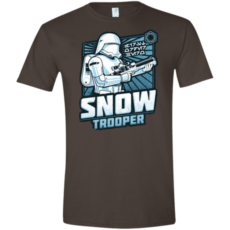 T-Shirts Dark Chocolate / S Snowtrooper Men's Semi-Fitted Softstyle