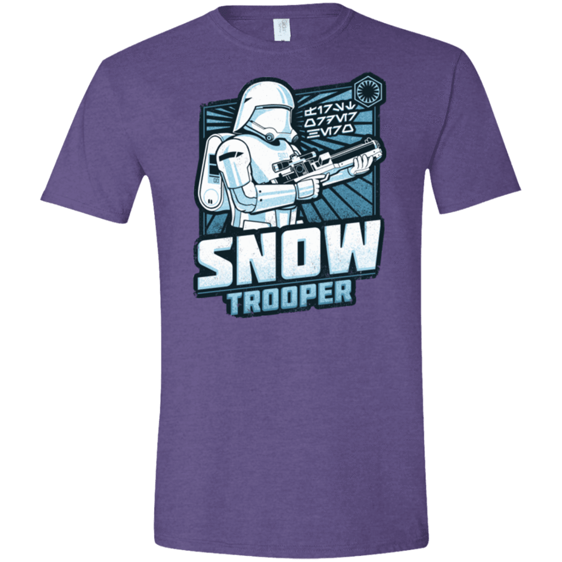 T-Shirts Heather Purple / S Snowtrooper Men's Semi-Fitted Softstyle