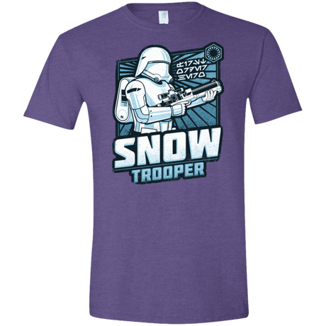 T-Shirts Heather Purple / S Snowtrooper Men's Semi-Fitted Softstyle