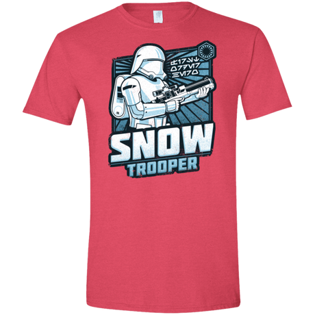 T-Shirts Heather Red / S Snowtrooper Men's Semi-Fitted Softstyle