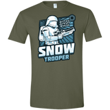 T-Shirts Military Green / S Snowtrooper Men's Semi-Fitted Softstyle