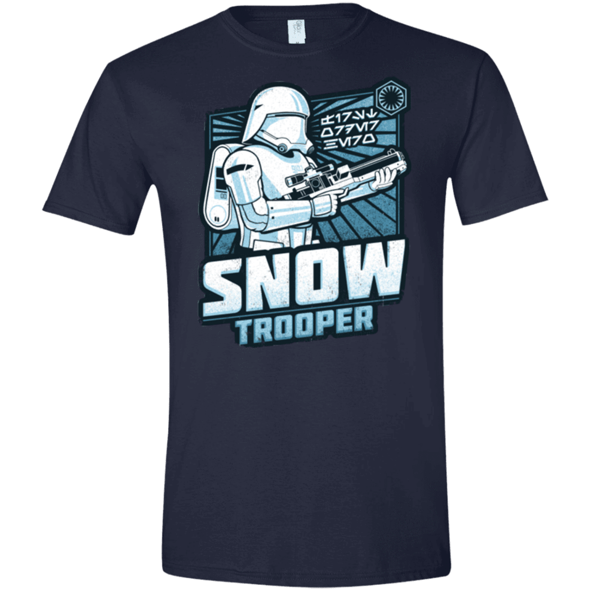 T-Shirts Navy / X-Small Snowtrooper Men's Semi-Fitted Softstyle