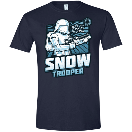 T-Shirts Navy / X-Small Snowtrooper Men's Semi-Fitted Softstyle