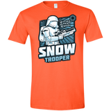 T-Shirts Orange / S Snowtrooper Men's Semi-Fitted Softstyle