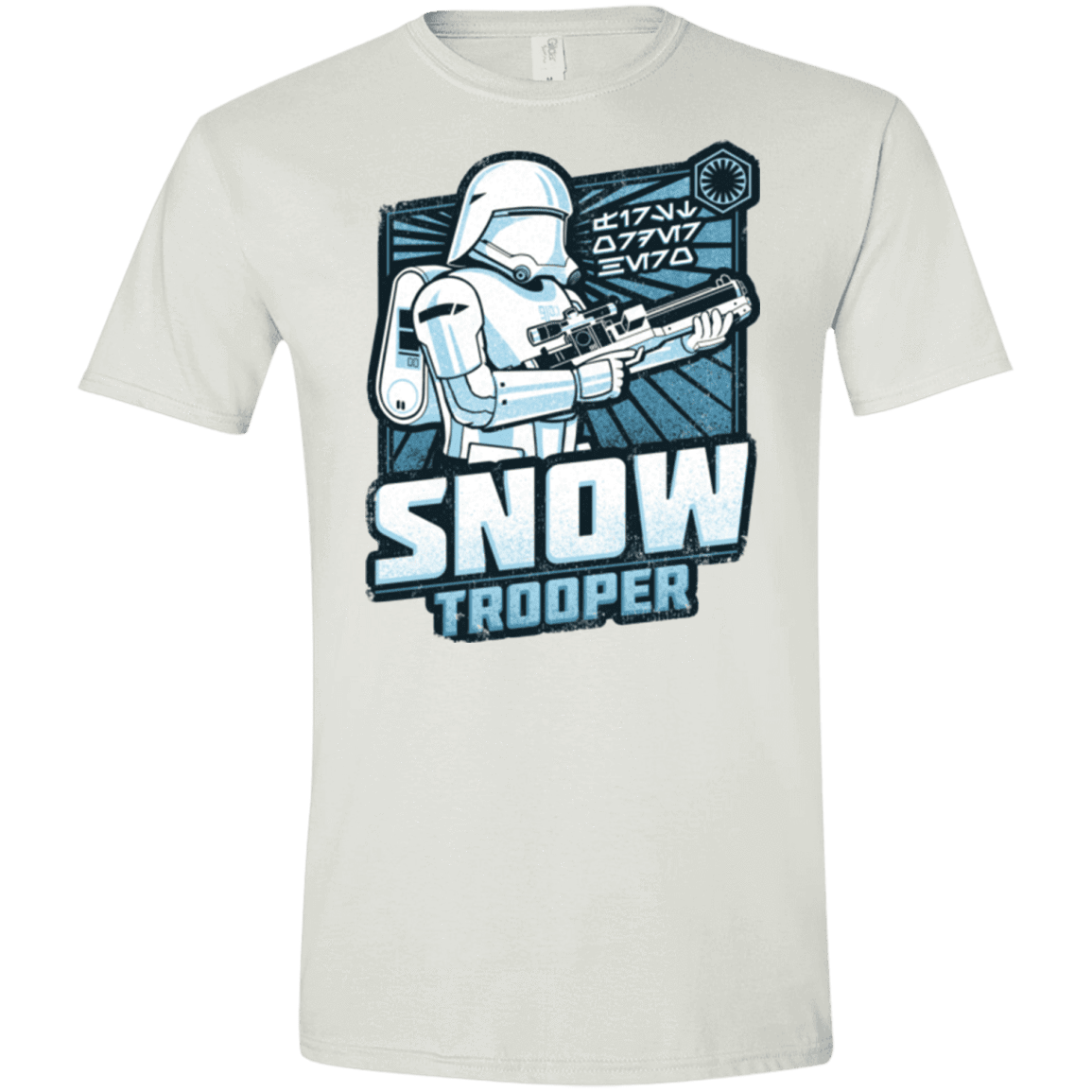 T-Shirts White / X-Small Snowtrooper Men's Semi-Fitted Softstyle