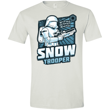 T-Shirts White / X-Small Snowtrooper Men's Semi-Fitted Softstyle