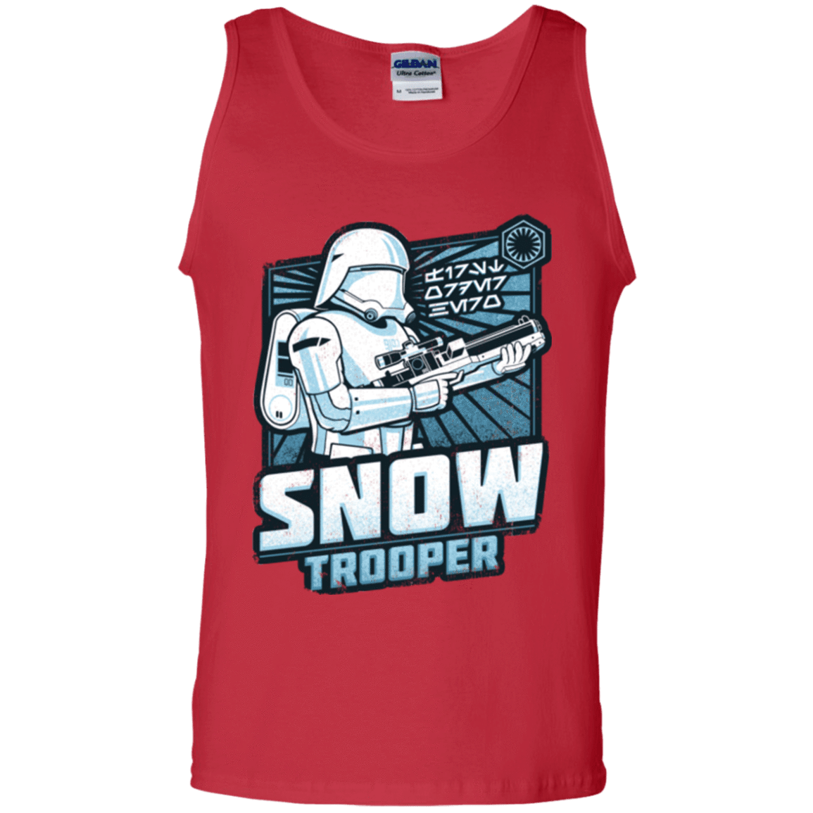 T-Shirts Red / S Snowtrooper Men's Tank Top