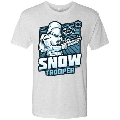 T-Shirts Heather White / S Snowtrooper Men's Triblend T-Shirt