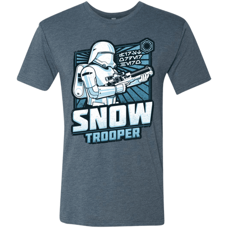 T-Shirts Indigo / S Snowtrooper Men's Triblend T-Shirt