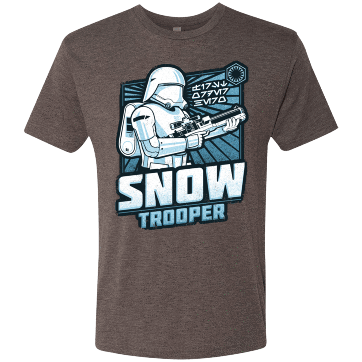 T-Shirts Macchiato / S Snowtrooper Men's Triblend T-Shirt
