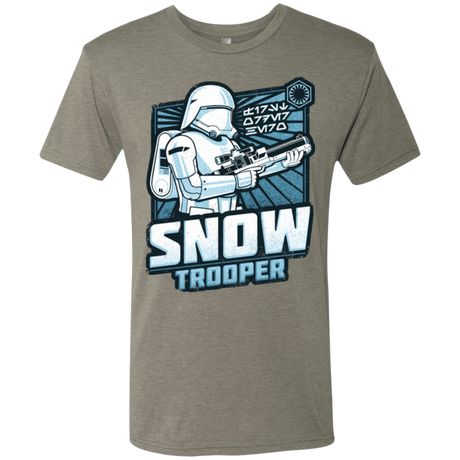T-Shirts Venetian Grey / S Snowtrooper Men's Triblend T-Shirt