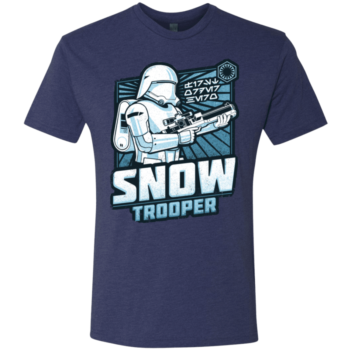 T-Shirts Vintage Navy / S Snowtrooper Men's Triblend T-Shirt