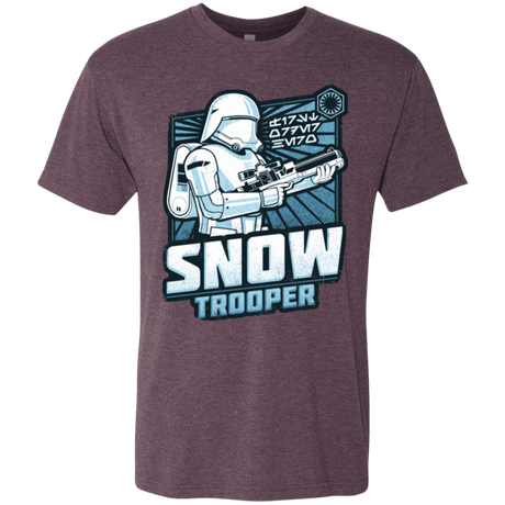 T-Shirts Vintage Purple / S Snowtrooper Men's Triblend T-Shirt
