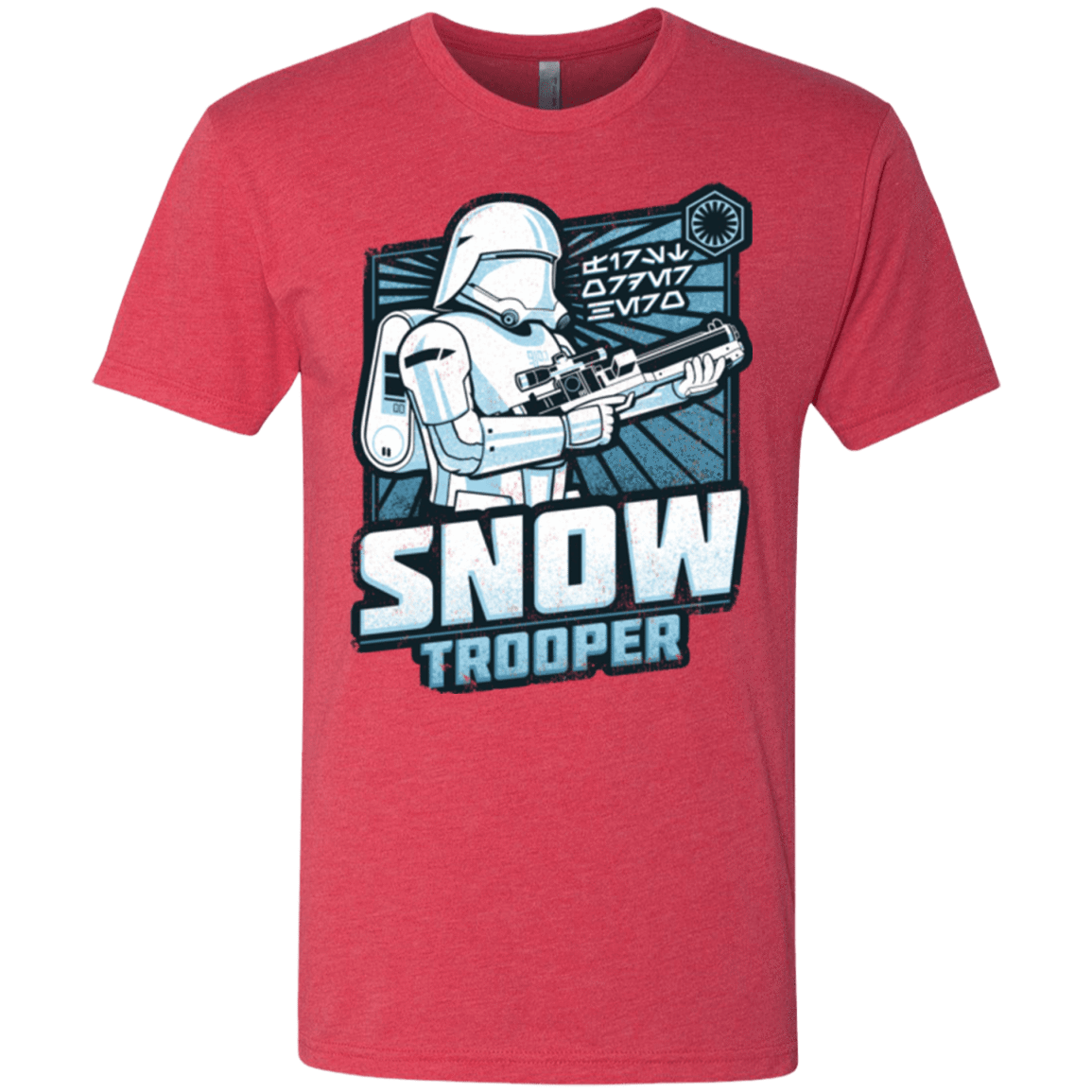 T-Shirts Vintage Red / S Snowtrooper Men's Triblend T-Shirt