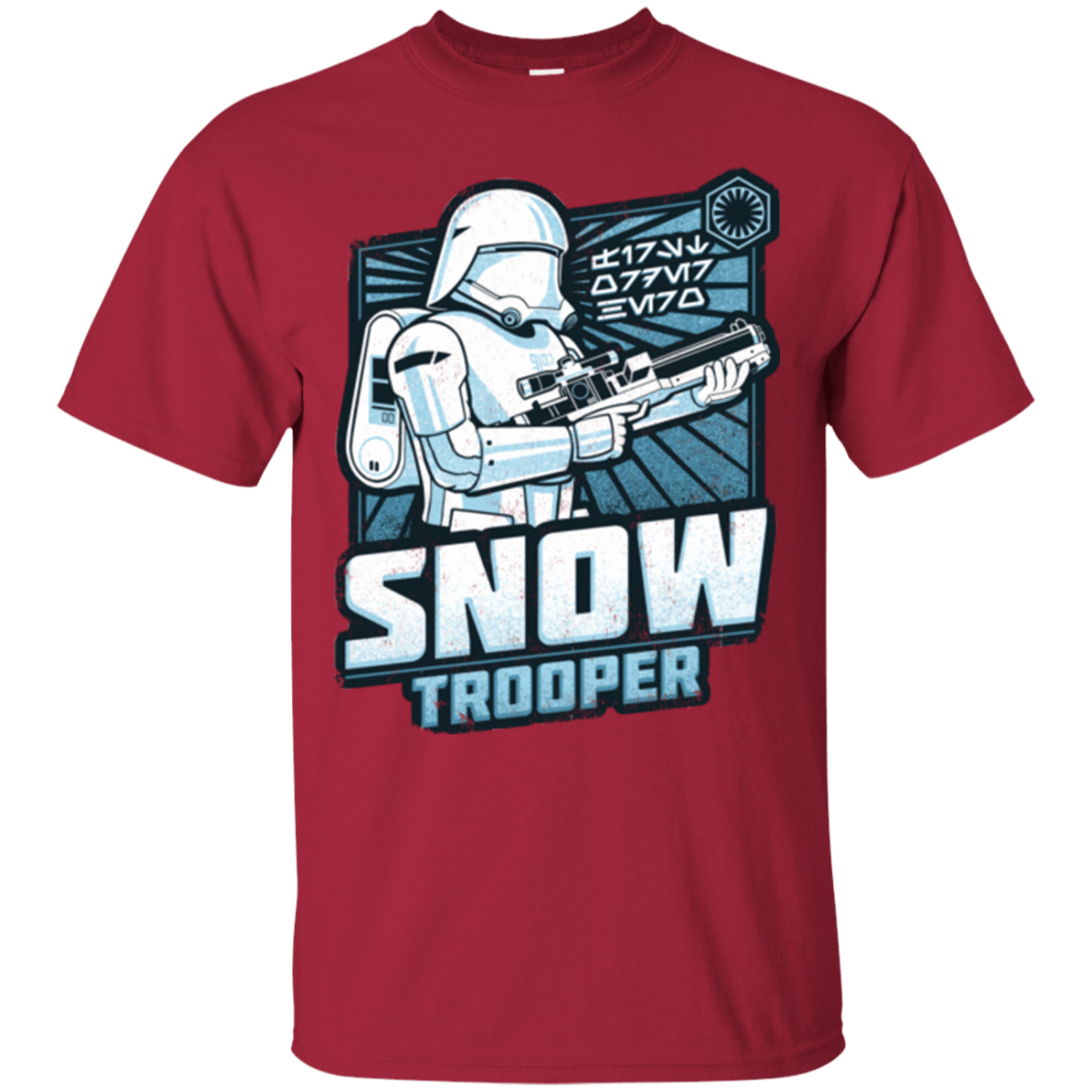 T-Shirts Cardinal / S Snowtrooper T-Shirt