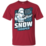 T-Shirts Cardinal / S Snowtrooper T-Shirt