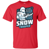T-Shirts Red / XLT Snowtrooper Tall T-Shirt