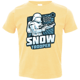 T-Shirts Butter / 2T Snowtrooper Toddler Premium T-Shirt