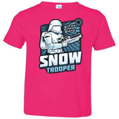 T-Shirts Hot Pink / 2T Snowtrooper Toddler Premium T-Shirt