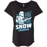T-Shirts Vintage Black / X-Small Snowtrooper Triblend Dolman Sleeve
