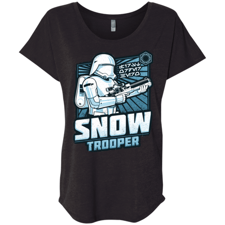 T-Shirts Vintage Black / X-Small Snowtrooper Triblend Dolman Sleeve