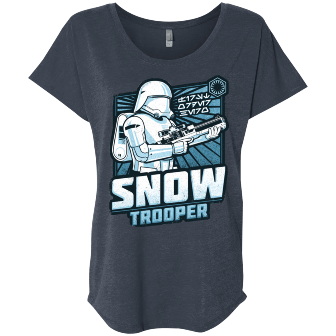 T-Shirts Vintage Navy / X-Small Snowtrooper Triblend Dolman Sleeve