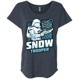 T-Shirts Vintage Navy / X-Small Snowtrooper Triblend Dolman Sleeve