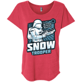 T-Shirts Vintage Red / X-Small Snowtrooper Triblend Dolman Sleeve