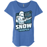 T-Shirts Vintage Royal / X-Small Snowtrooper Triblend Dolman Sleeve