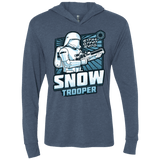 T-Shirts Indigo / X-Small Snowtrooper Triblend Long Sleeve Hoodie Tee
