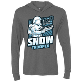 T-Shirts Premium Heather / X-Small Snowtrooper Triblend Long Sleeve Hoodie Tee