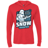 T-Shirts Vintage Red / X-Small Snowtrooper Triblend Long Sleeve Hoodie Tee