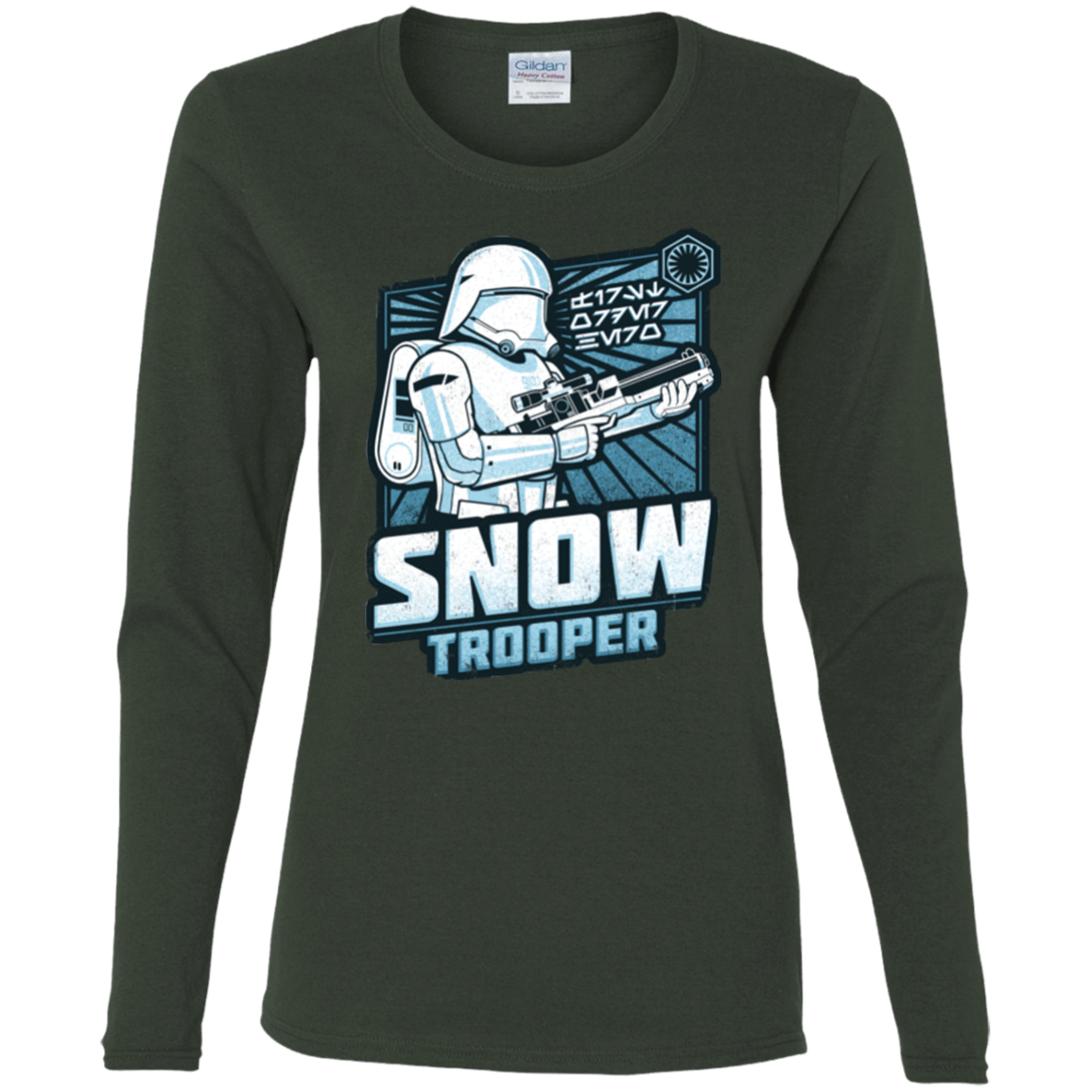 T-Shirts Forest / S Snowtrooper Women's Long Sleeve T-Shirt