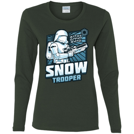 T-Shirts Forest / S Snowtrooper Women's Long Sleeve T-Shirt