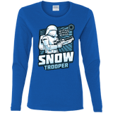 T-Shirts Royal / S Snowtrooper Women's Long Sleeve T-Shirt